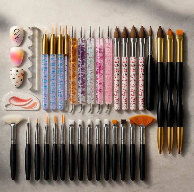 Nail Art Brush &Tool Set